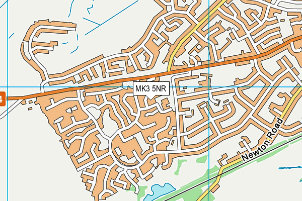 MK3 5NR map - OS VectorMap District (Ordnance Survey) MK3 5NR map - OS VectorMap District (Ordnance Survey)