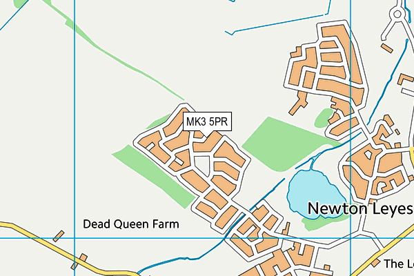 MK3 5PR map - OS VectorMap District (Ordnance Survey) MK3 5PR map - OS VectorMap District (Ordnance Survey)