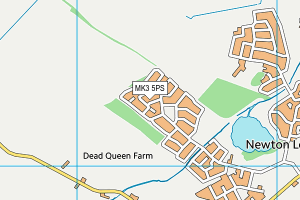 MK3 5PS map - OS VectorMap District (Ordnance Survey) MK3 5PS map - OS VectorMap District (Ordnance Survey)