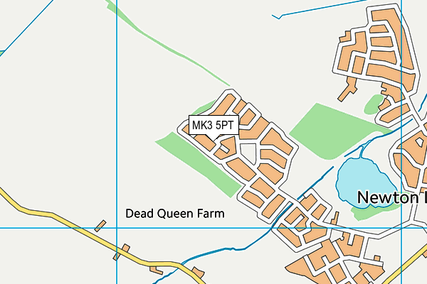 MK3 5PT map - OS VectorMap District (Ordnance Survey) MK3 5PT map - OS VectorMap District (Ordnance Survey)