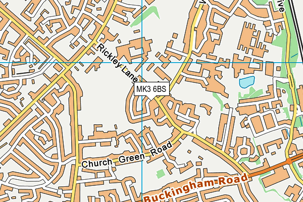 MK3 6BS map - OS VectorMap District (Ordnance Survey) MK3 6BS map - OS VectorMap District (Ordnance Survey)