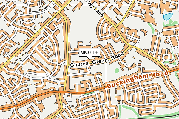 MK3 6DE map - OS VectorMap District (Ordnance Survey) MK3 6DE map - OS VectorMap District (Ordnance Survey)