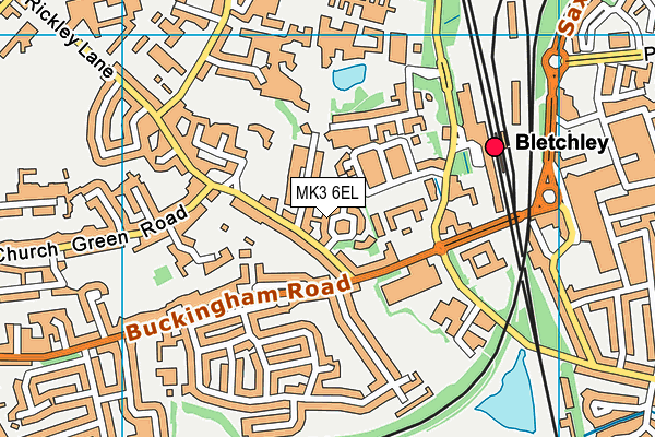 MK3 6EL map - OS VectorMap District (Ordnance Survey) MK3 6EL map - OS VectorMap District (Ordnance Survey)