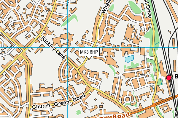 MK3 6HP map - OS VectorMap District (Ordnance Survey) MK3 6HP map - OS VectorMap District (Ordnance Survey)