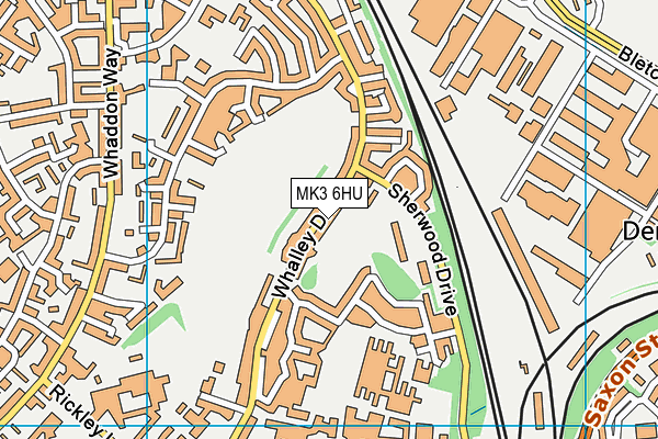 MK3 6HU map - OS VectorMap District (Ordnance Survey) MK3 6HU map - OS VectorMap District (Ordnance Survey)