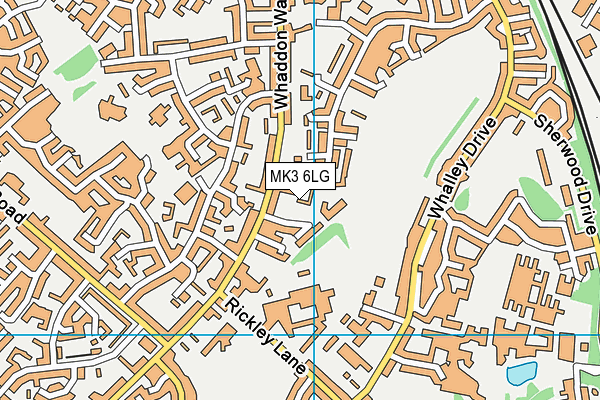 MK3 6LG map - OS VectorMap District (Ordnance Survey) MK3 6LG map - OS VectorMap District (Ordnance Survey)
