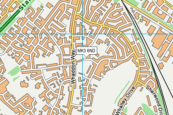 MK3 6ND map - OS VectorMap District (Ordnance Survey) MK3 6ND map - OS VectorMap District (Ordnance Survey)