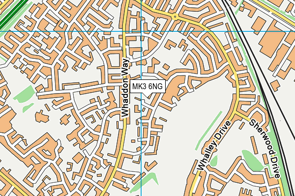 MK3 6NG map - OS VectorMap District (Ordnance Survey) MK3 6NG map - OS VectorMap District (Ordnance Survey)