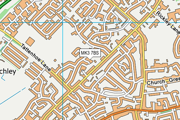 MK3 7BS map - OS VectorMap District (Ordnance Survey) MK3 7BS map - OS VectorMap District (Ordnance Survey)