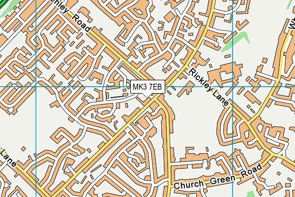 MK3 7EB map - OS VectorMap District (Ordnance Survey) MK3 7EB map - OS VectorMap District (Ordnance Survey)