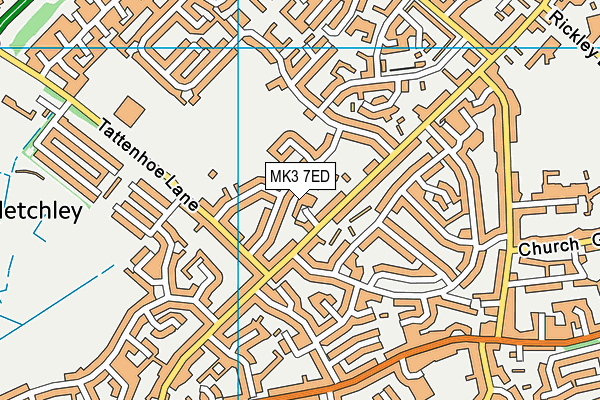 MK3 7ED map - OS VectorMap District (Ordnance Survey) MK3 7ED map - OS VectorMap District (Ordnance Survey)