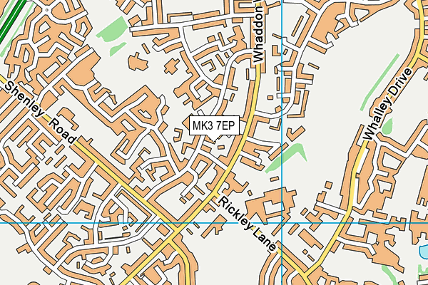 MK3 7EP map - OS VectorMap District (Ordnance Survey) MK3 7EP map - OS VectorMap District (Ordnance Survey)