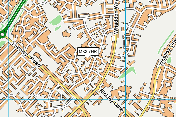 MK3 7HR map - OS VectorMap District (Ordnance Survey) MK3 7HR map - OS VectorMap District (Ordnance Survey)