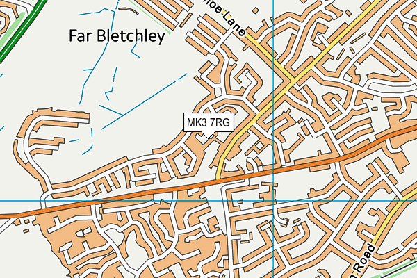 MK3 7RG map - OS VectorMap District (Ordnance Survey) MK3 7RG map - OS VectorMap District (Ordnance Survey)