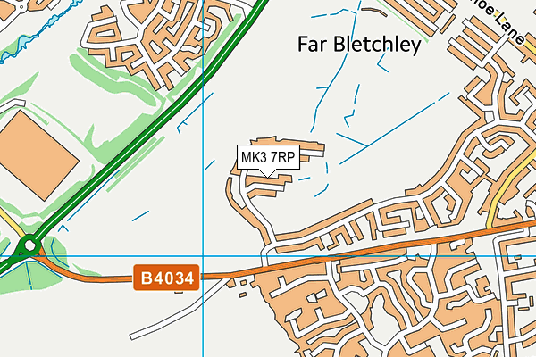 MK3 7RP map - OS VectorMap District (Ordnance Survey) MK3 7RP map - OS VectorMap District (Ordnance Survey)