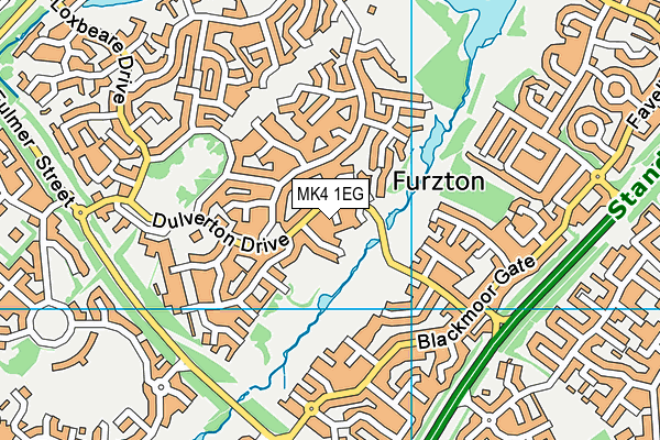 MK4 1EG map - OS VectorMap District (Ordnance Survey) MK4 1EG map - OS VectorMap District (Ordnance Survey)
