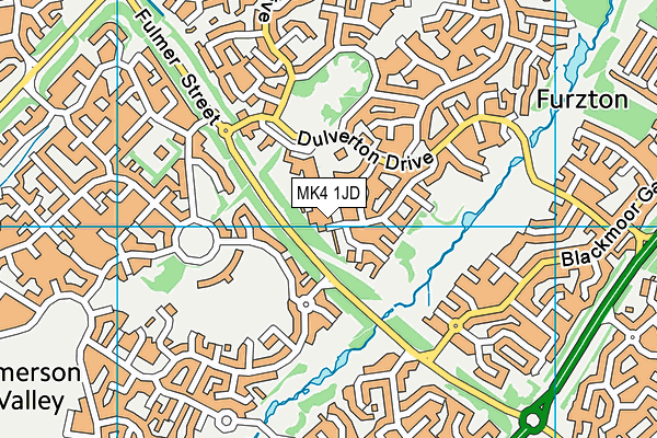 MK4 1JD map - OS VectorMap District (Ordnance Survey) MK4 1JD map - OS VectorMap District (Ordnance Survey)