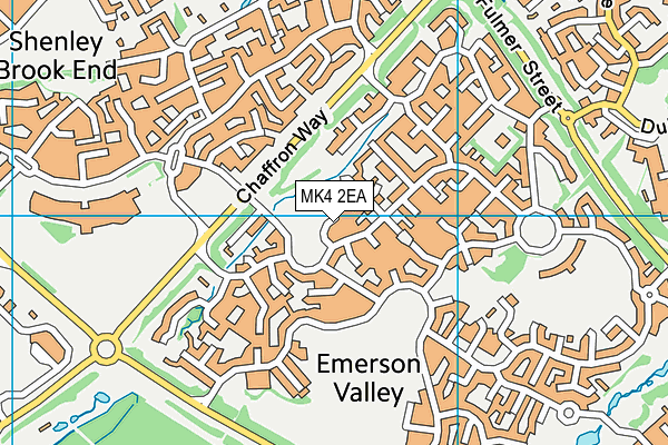 MK4 2EA map - OS VectorMap District (Ordnance Survey) MK4 2EA map - OS VectorMap District (Ordnance Survey)