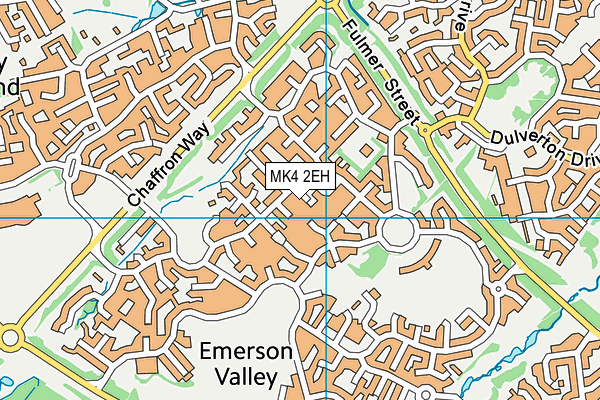 MK4 2EH map - OS VectorMap District (Ordnance Survey) MK4 2EH map - OS VectorMap District (Ordnance Survey)