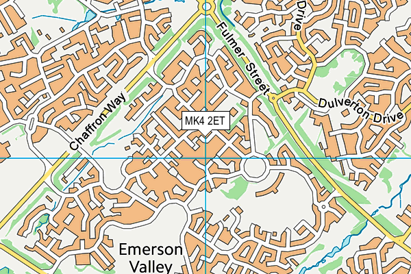 MK4 2ET map - OS VectorMap District (Ordnance Survey) MK4 2ET map - OS VectorMap District (Ordnance Survey)