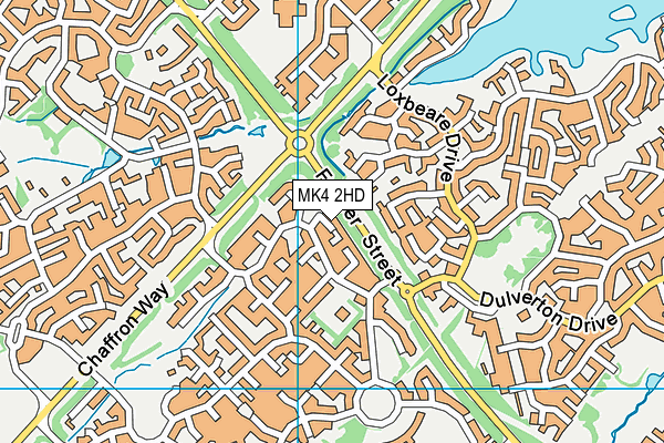 MK4 2HD map - OS VectorMap District (Ordnance Survey) MK4 2HD map - OS VectorMap District (Ordnance Survey)
