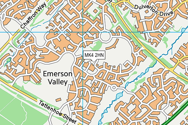 MK4 2HN map - OS VectorMap District (Ordnance Survey) MK4 2HN map - OS VectorMap District (Ordnance Survey)
