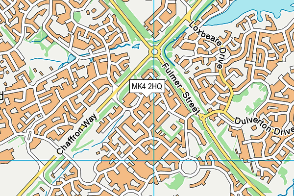 MK4 2HQ map - OS VectorMap District (Ordnance Survey) MK4 2HQ map - OS VectorMap District (Ordnance Survey)