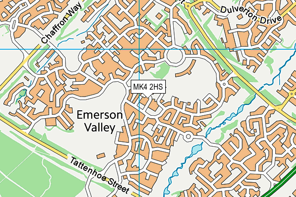 MK4 2HS map - OS VectorMap District (Ordnance Survey) MK4 2HS map - OS VectorMap District (Ordnance Survey)