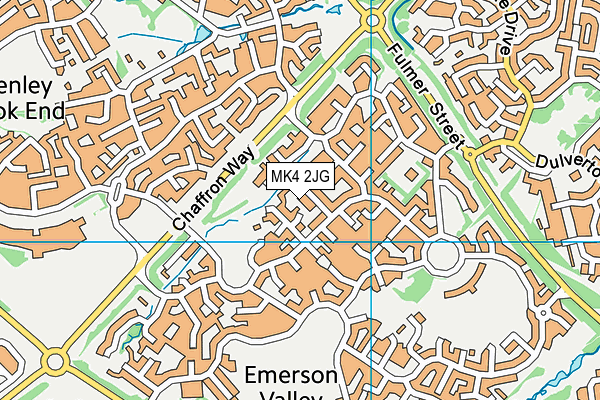 MK4 2JG map - OS VectorMap District (Ordnance Survey) MK4 2JG map - OS VectorMap District (Ordnance Survey)