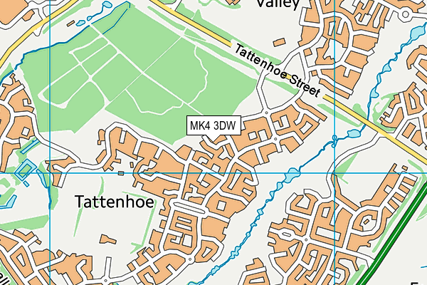 MK4 3DW map - OS VectorMap District (Ordnance Survey) MK4 3DW map - OS VectorMap District (Ordnance Survey)