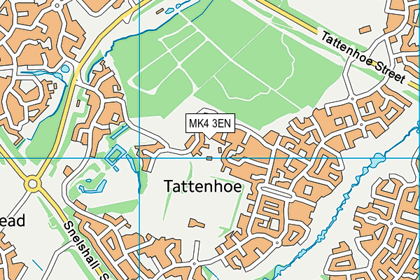 MK4 3EN map - OS VectorMap District (Ordnance Survey) MK4 3EN map - OS VectorMap District (Ordnance Survey)