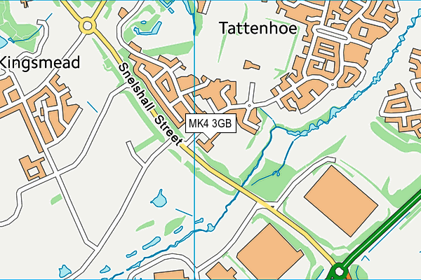 MK4 3GB map - OS VectorMap District (Ordnance Survey)