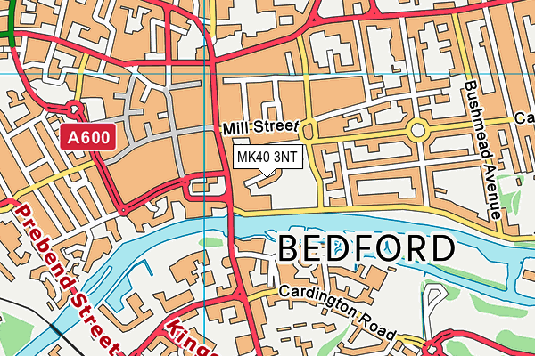 MK40 3NT map - OS VectorMap District (Ordnance Survey) MK40 3NT map - OS VectorMap District (Ordnance Survey)