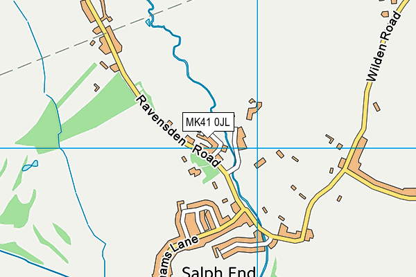 MK41 0JL map - OS VectorMap District (Ordnance Survey) MK41 0JL map - OS VectorMap District (Ordnance Survey)