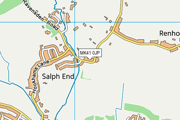 MK41 0JP map - OS VectorMap District (Ordnance Survey) MK41 0JP map - OS VectorMap District (Ordnance Survey)