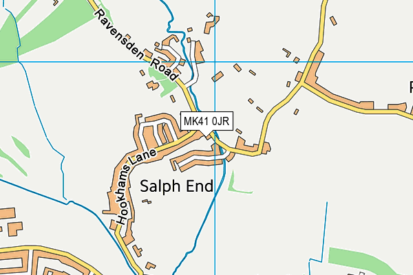 MK41 0JR map - OS VectorMap District (Ordnance Survey) MK41 0JR map - OS VectorMap District (Ordnance Survey)