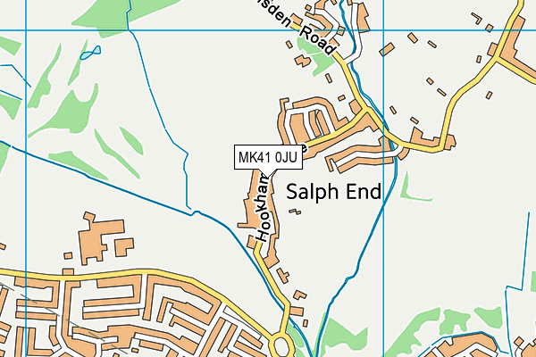 MK41 0JU map - OS VectorMap District (Ordnance Survey) MK41 0JU map - OS VectorMap District (Ordnance Survey)
