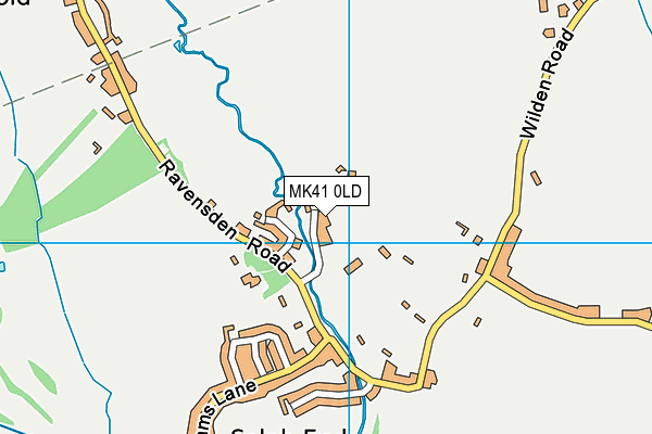 MK41 0LD map - OS VectorMap District (Ordnance Survey) MK41 0LD map - OS VectorMap District (Ordnance Survey)