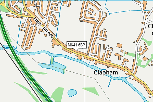 MK41 6BP map - OS VectorMap District (Ordnance Survey) MK41 6BP map - OS VectorMap District (Ordnance Survey)
