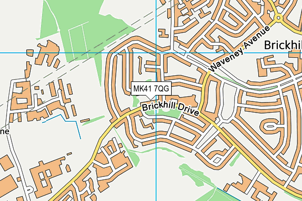 MK41 7QG map - OS VectorMap District (Ordnance Survey) MK41 7QG map - OS VectorMap District (Ordnance Survey)