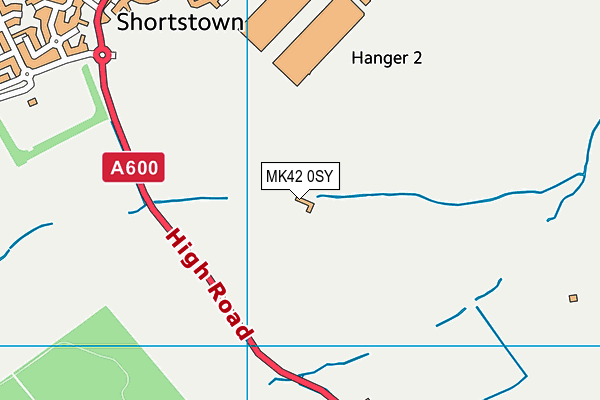 MK42 0SY map - OS VectorMap District (Ordnance Survey) MK42 0SY map - OS VectorMap District (Ordnance Survey)