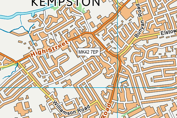 MK42 7EP map - OS VectorMap District (Ordnance Survey) MK42 7EP map - OS VectorMap District (Ordnance Survey)