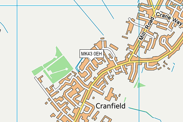 MK43 0EH map - OS VectorMap District (Ordnance Survey) MK43 0EH map - OS VectorMap District (Ordnance Survey)