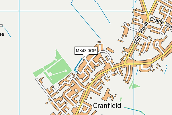 MK43 0GP map - OS VectorMap District (Ordnance Survey) MK43 0GP map - OS VectorMap District (Ordnance Survey)