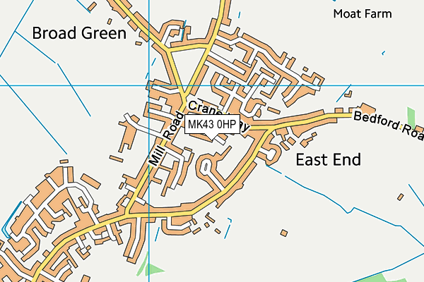 MK43 0HP map - OS VectorMap District (Ordnance Survey) MK43 0HP map - OS VectorMap District (Ordnance Survey)