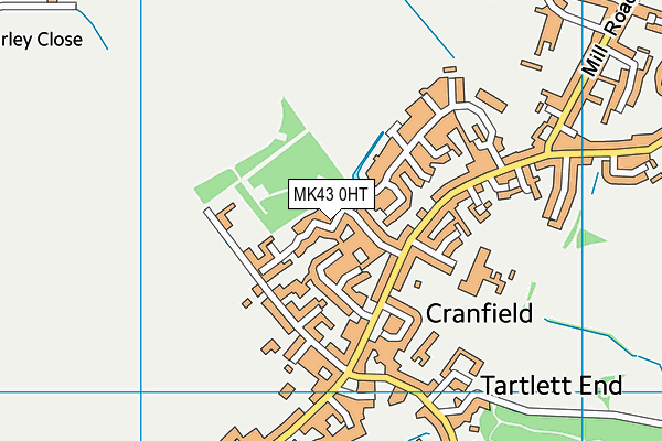 MK43 0HT map - OS VectorMap District (Ordnance Survey) MK43 0HT map - OS VectorMap District (Ordnance Survey)