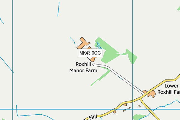 MK43 0QG map - OS VectorMap District (Ordnance Survey) MK43 0QG map - OS VectorMap District (Ordnance Survey)
