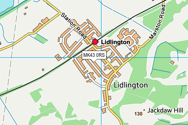 MK43 0RS map - OS VectorMap District (Ordnance Survey) MK43 0RS map - OS VectorMap District (Ordnance Survey)
