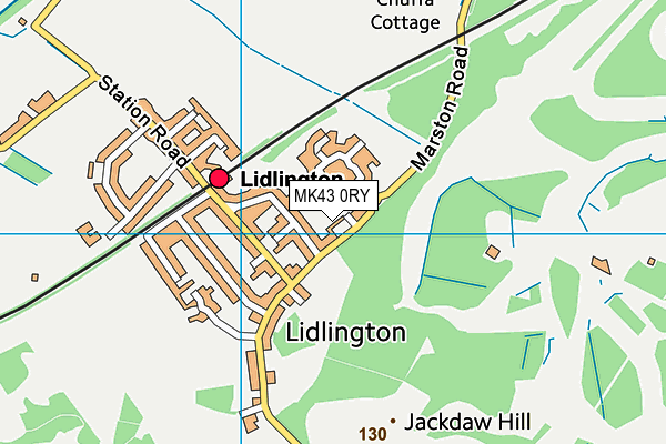 MK43 0RY map - OS VectorMap District (Ordnance Survey) MK43 0RY map - OS VectorMap District (Ordnance Survey)