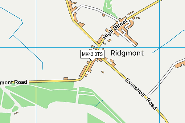 MK43 0TS map - OS VectorMap District (Ordnance Survey) MK43 0TS map - OS VectorMap District (Ordnance Survey)